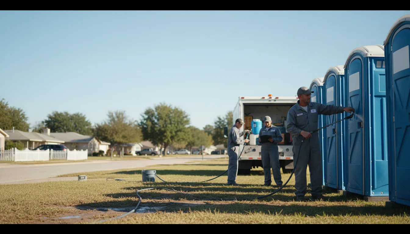 Long-Term Portable Toilet Rental in Hanahan, SC near me
